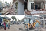 Massive Zerstörung muslimischer Geschäfte im indischen Bundesstaat Gujarat