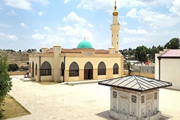 Rekonstruktion historischer Moschee Najashi in Äthiopien