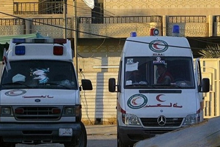Ambulances in Mosul