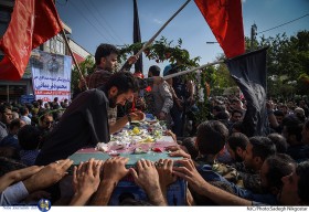 تشییع شهید مدافع حرم محمود نریمانی