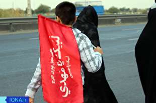 اهالی ورامین و قرچک در راهپیمایی جاماندگان اربعین