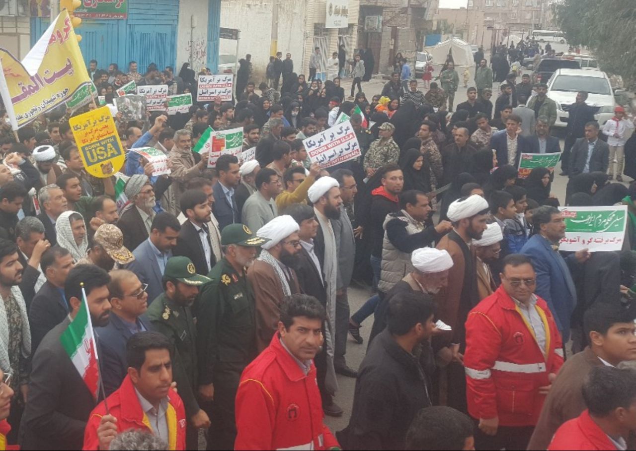 شکوه فجر سلیمانی در زابل + عکس