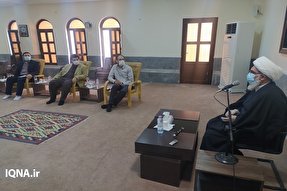 دیدار معاون توسعه مدیریت و پشتیبانی سازمان تبلیغات اسلامی کشور با مقامات بوشهر