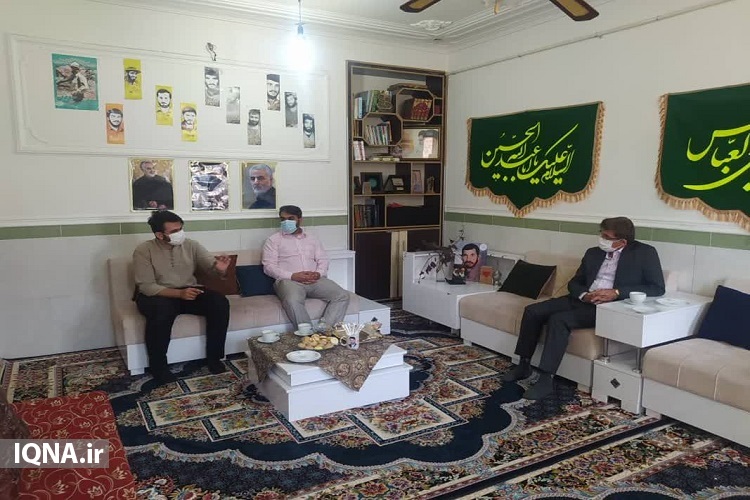 دیدار رئیس ارشاد دشتی با قاری نوجوان خورموجی دیدار رئیس ارشاد دشتی با قاری نوجوان خورموجی