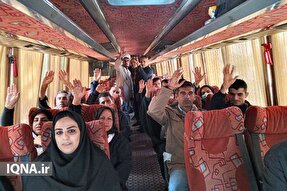 اعزام کاروان توان‌یابان بوشهری به حرم رضوی + عکس
