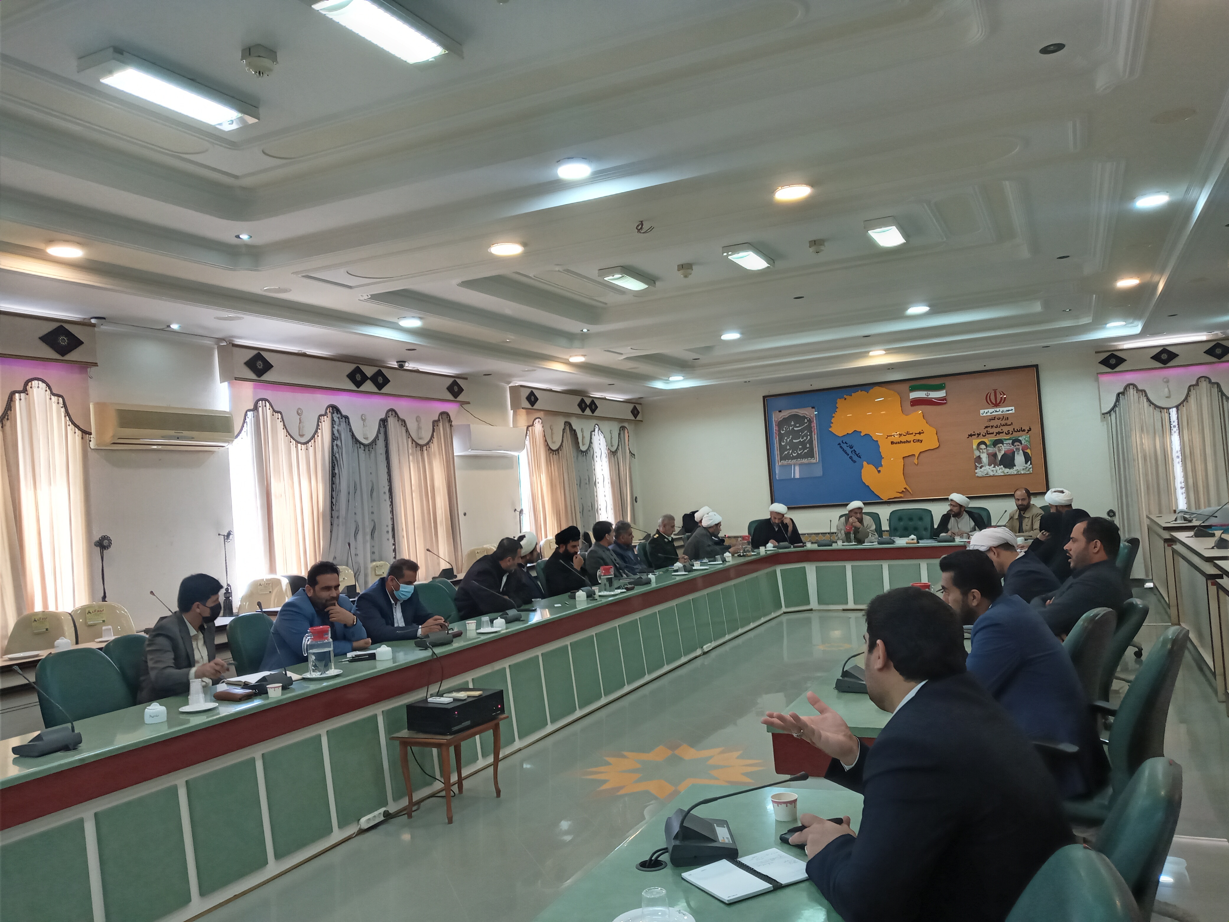 پنجمین جلسه شورای فرهنگ عمومی در فرمانداری بوشهر پنجمین جلسه شورای فرهنگ عمومی در فرمانداری بوشهر