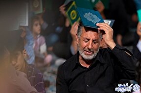 تجلی شکوه شب‌های قدر در میان بندگی عاشقان اردبیلی