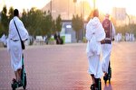 استفاده از اسکوتر برقی در مشاعر مقدسه
