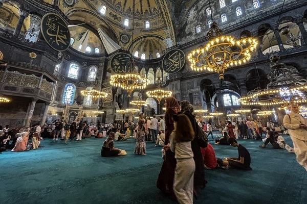 بازدید بیش از 6 میلیون نفر از مسجد ایاصوفیه استانبول