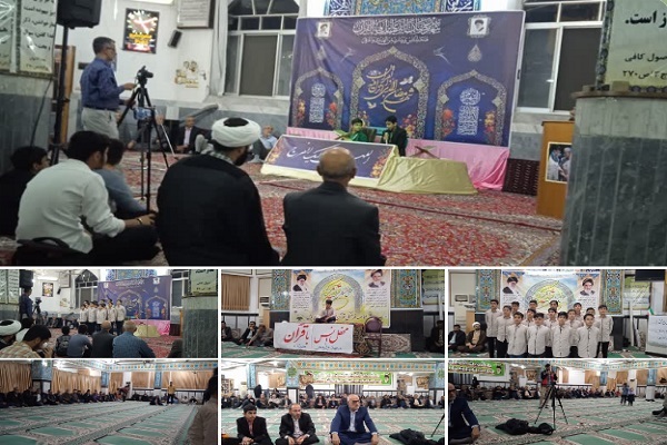 اجرای محافل قرآنی در مساجد از سوی مؤسسه نورین بابل + عکس