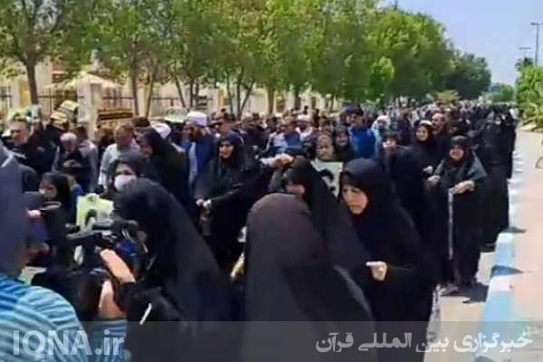 راهپیمایی بر علیه حرمت‌شکنی سوئدی‌ها