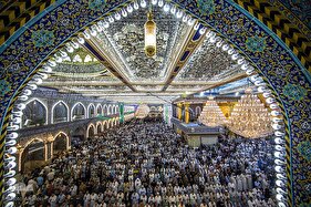 نماز عید سعید قربان در حرم ابوالفضل العباس (ع)