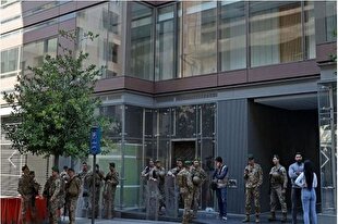 پرتاب کوکتل مولوتوف به سمت سفارت سوئد در بیروت