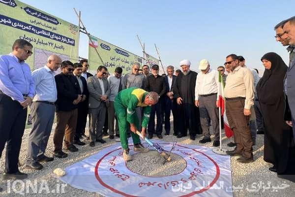 افتتاح پروژه‌های شهر خورموج