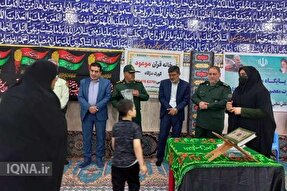 خادمان مساجد و حسینیه‌های روستای گورک دژگاه تجلیل شدند + عکس