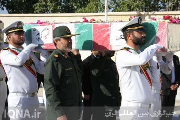 تشییع شهید گمنام