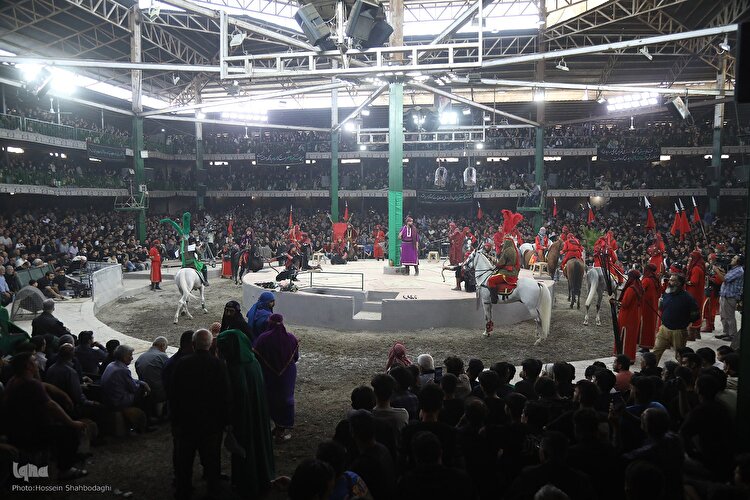 تعزیه شهادت حضرت علی اکبر (ع) در قودجان