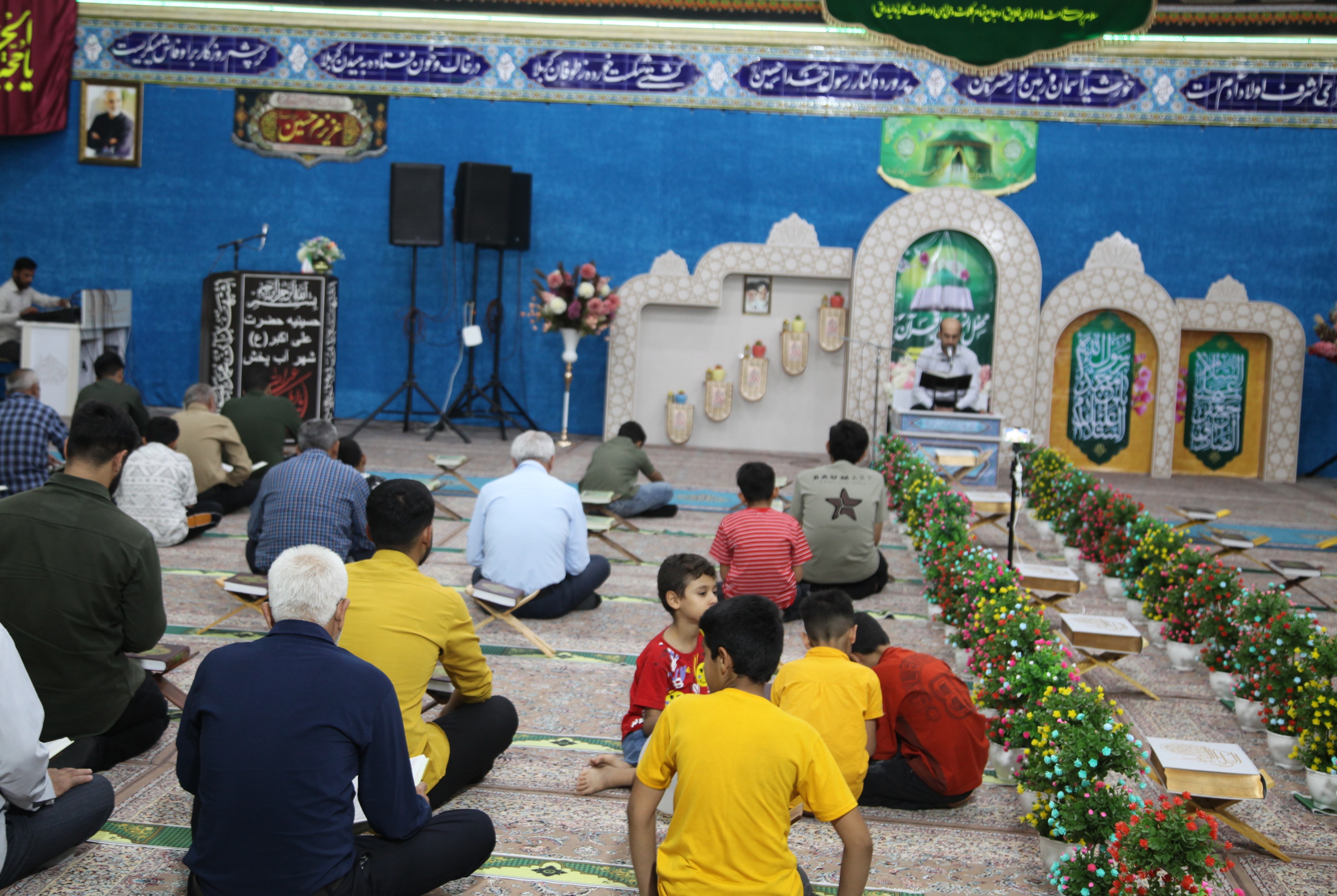 برپایی کرسی تلاوت قرآن در آبپخش دشتستان