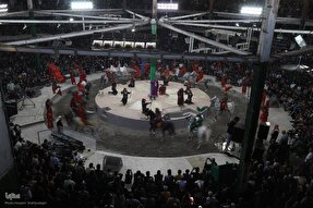 فیلم | قلب قودجان با اجرای آیین تعزیه می‌تپد