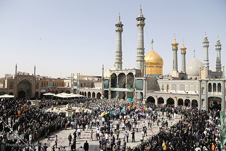 کاروان نمادین ورود حضرت معصومه(س) به قم