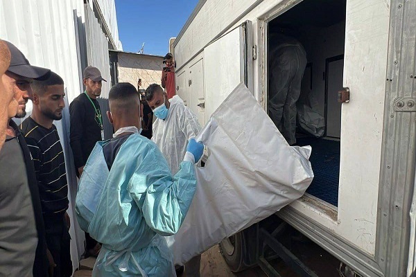 پیکر ۲۷۰ شهید فلسطینی تاکنون تحویل وزارت بهداشت غزه شد