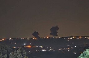 حملات رژیم صهیونیستی به مواضعی در جنوب لبنان + فیلم