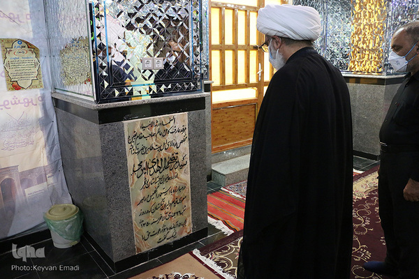 زیارت نماینده ولی فقیه در استان از امامزادگان بوشهر