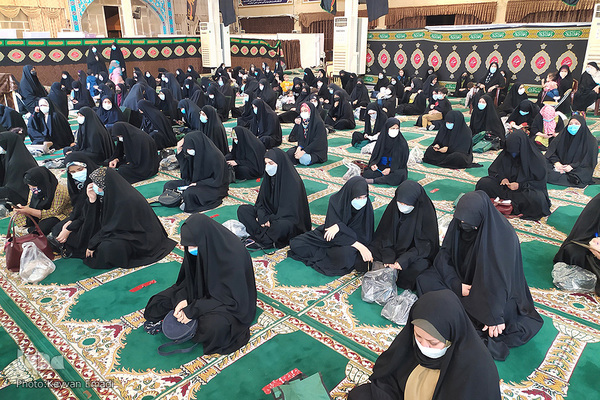 مراسم عزاداری وفات حضرت معصومه (س) در بوشهر