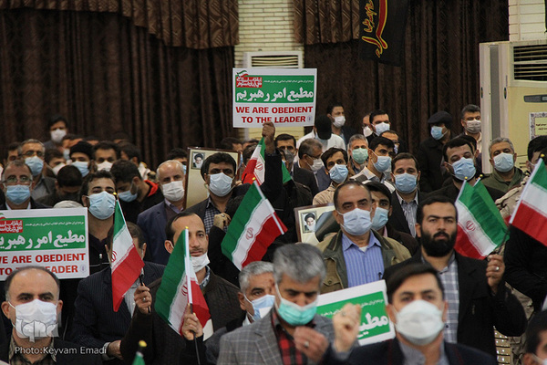 مراسم گرامیداشت حماسه ۹ دی در بوشهر