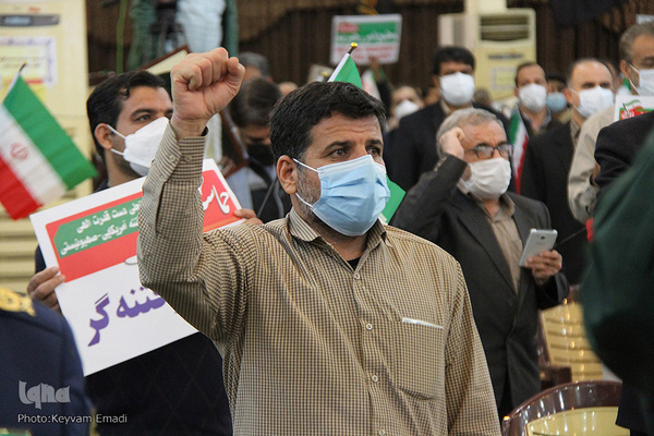 مراسم گرامیداشت حماسه ۹ دی در بوشهر