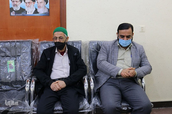 تقدیر جهاد دانشگاهی بوشهر از خانواده شهید مدافع سلامت