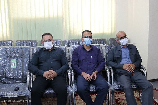 تقدیر جهاد دانشگاهی بوشهر از خانواده شهید مدافع سلامت