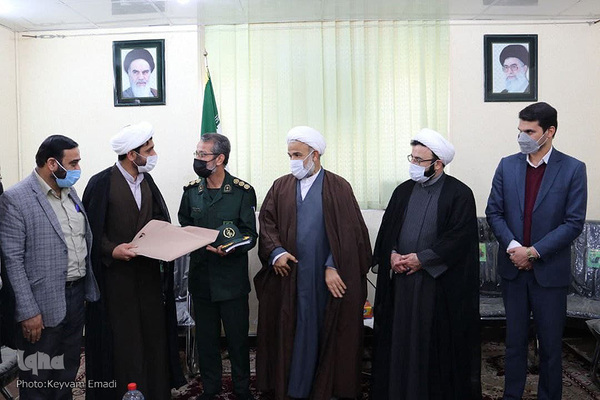 تقدیر جهاد دانشگاهی بوشهر از خانواده شهید مدافع سلامت