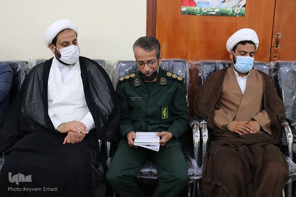 تقدیر جهاد دانشگاهی بوشهر از خانواده شهید مدافع سلامت