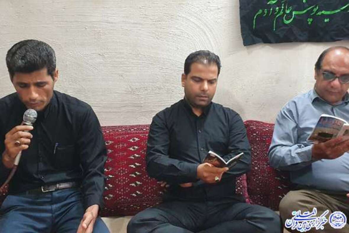 مصیبت‌خوانی نوحه‌خوانان بسیجی 