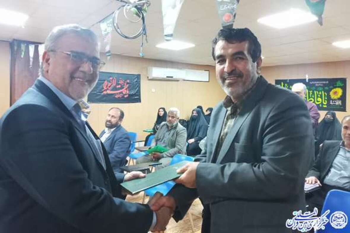 تجلیل از دبیر اجرایی بنیاد بین‌المللی غدیر برازجان