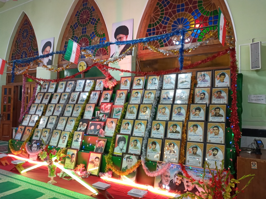 یادمان شهدای مسجد توحید محله امام خمینی(ره) شهر بوشهر 