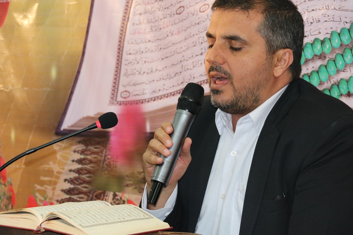 رضا قائدی، قاری ممتاز مسابقات قرآنی بسیج 