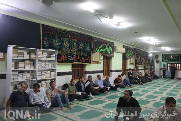 مراسم بزرگداشت شهیدان رجائی و باهنر در مسجد توحید بندر بوشهر