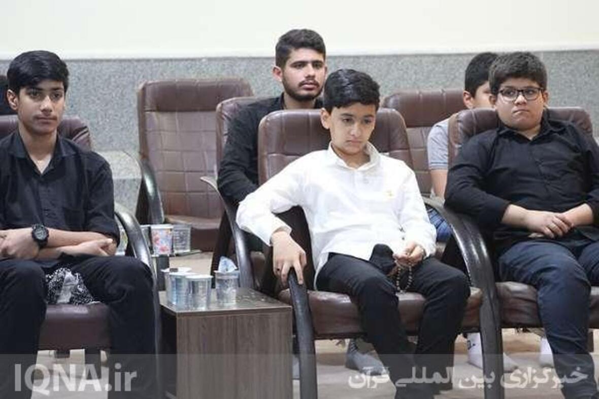 حافظان طرح قرآنی «حلیه» مؤسسه ولیعصر(عج) بندر گناوه