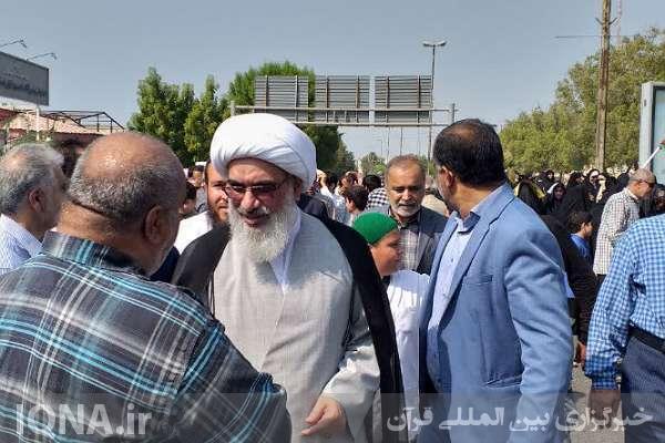 راهپیمایی جامعه شیعی و اهل‌سنت بوشهر در حمایت از مردم بی‌دفاع غزه