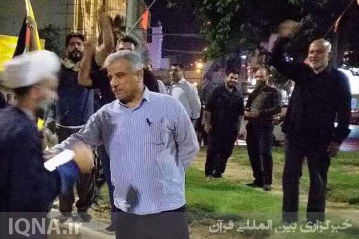 اجتماع در حمایت از مردم بی‌دفاع غزه در میدان قدس بندر بوشهر