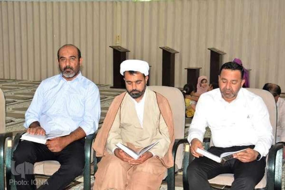 کرسی تلاوت قرآن در مسجد النبی(ص) مجتمع گاز پارس جنوبی استان بوشهر