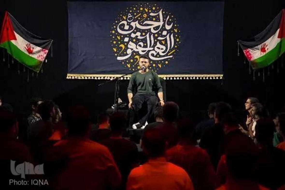 محفل «توسل‌خوانی» امدادگران بسیجی جمعیت هلال‌احمر