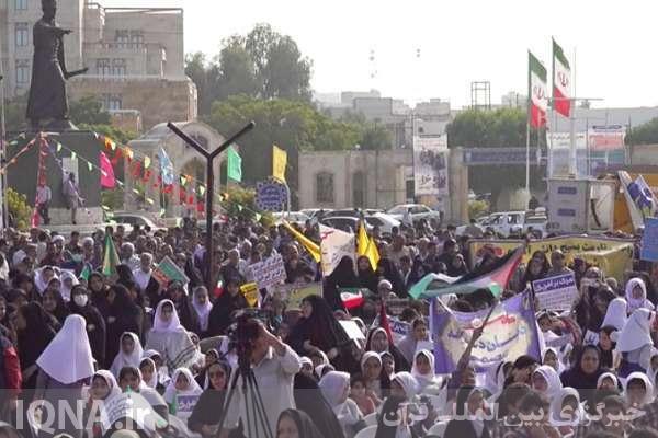 اجتماع طلاب و دانشجویان و مرزنشینان خلیج‌فارس