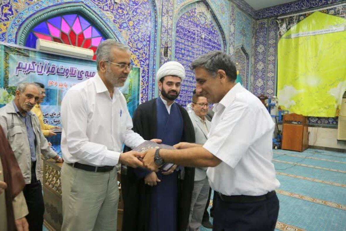 طرح تلاوت نور مسجد ولیعصر(عج) جزیره خارگ