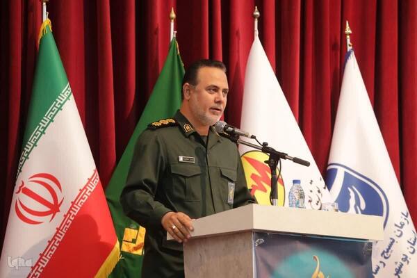 سرهنگ پاسدار محسن رضایی‌نژاد، رئیس سازمان بسیج رسانه استان بوشهر