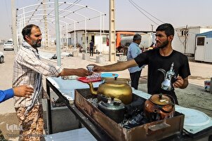 Les Moukeb d’Arbaeen s’installent à la frontière Irano-irakienne