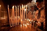 Addu'a ga Gaza a cikin "Al-Mahd" Church a Palestine