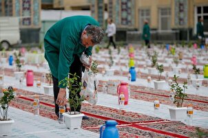 Ramadan 2024: Nagpunong-abala ang Dambana ng Imam Reza ng Libo-libo para sa Iftar